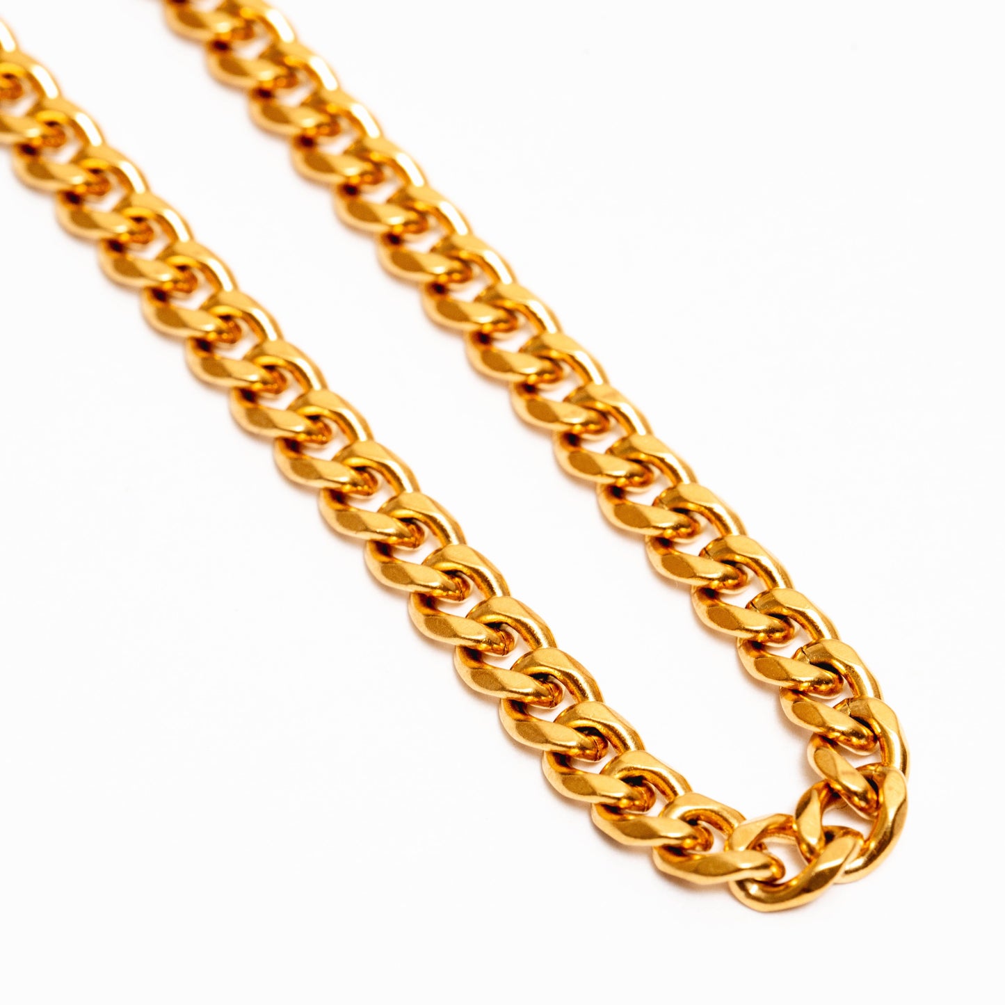 Cadena Cubana (Oro) 5mm