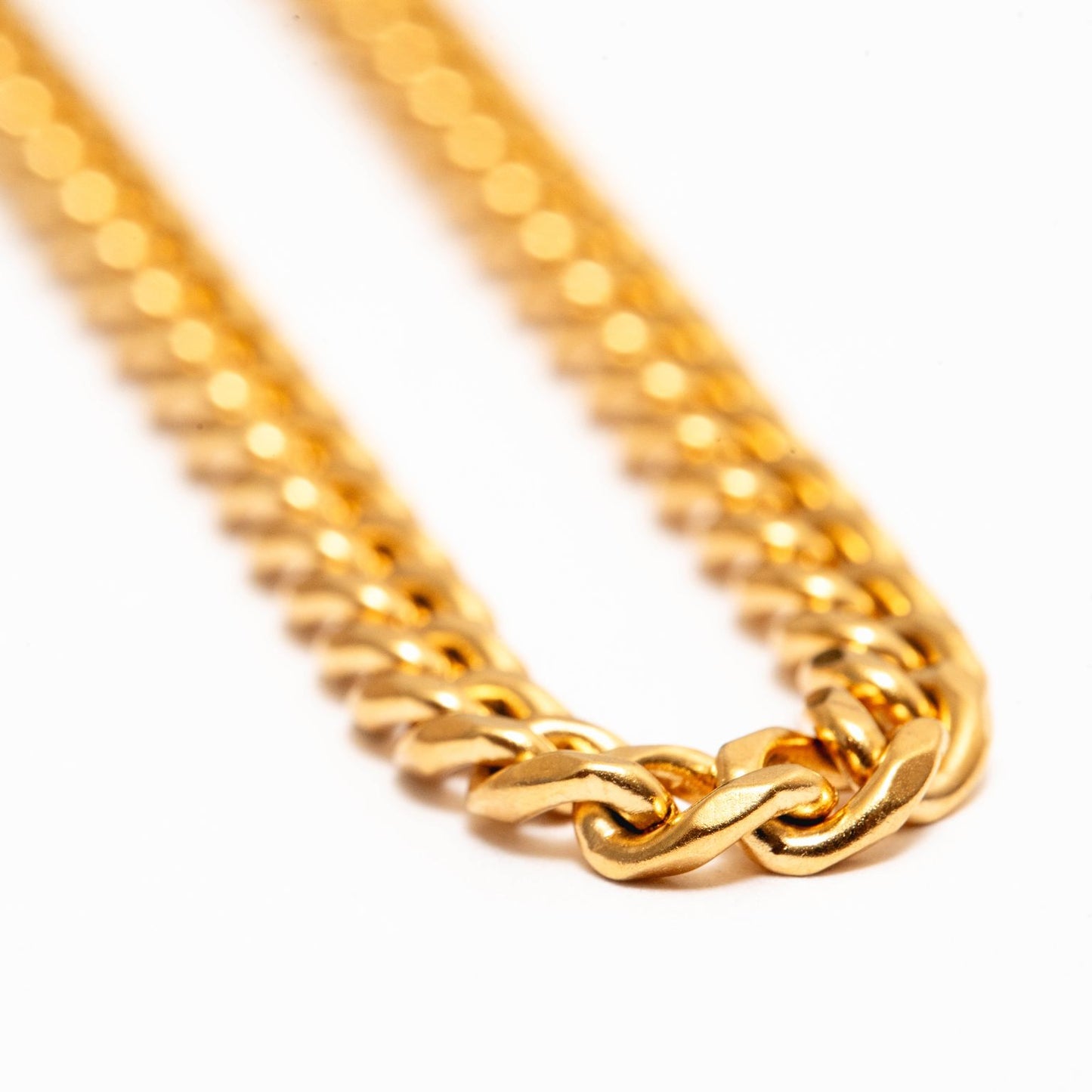 Cadena Cubana (Oro) 5mm