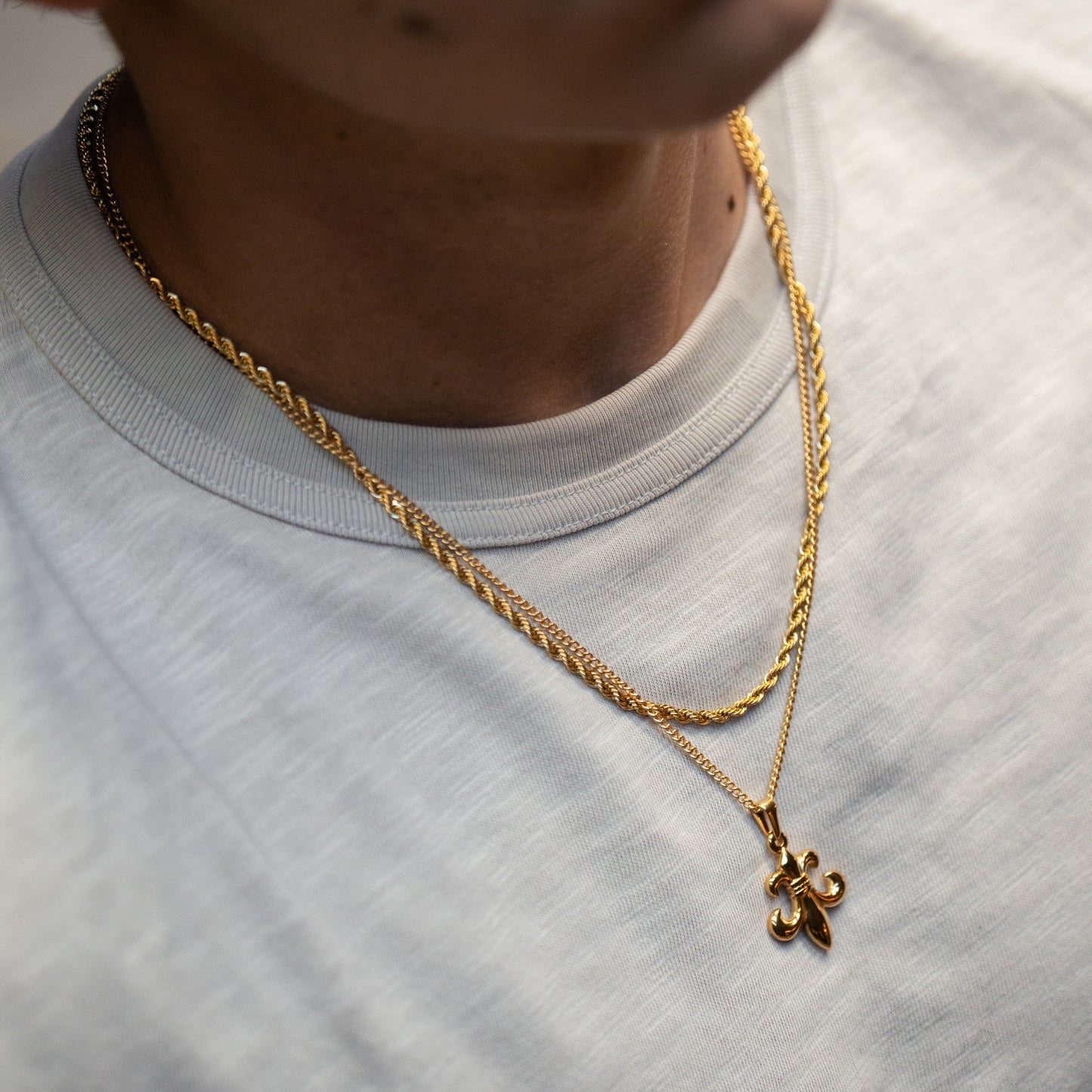 Flor de Lis Plata / Oro