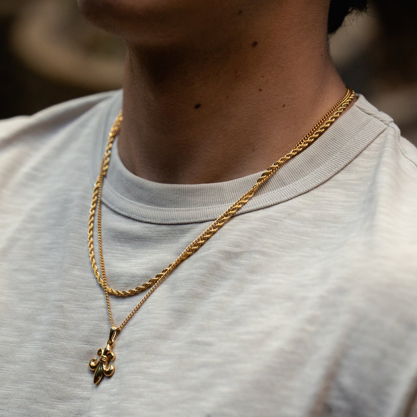 Flor de Lis Plata / Oro