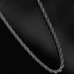 Cadena De Cuerda (Plata) 5mm